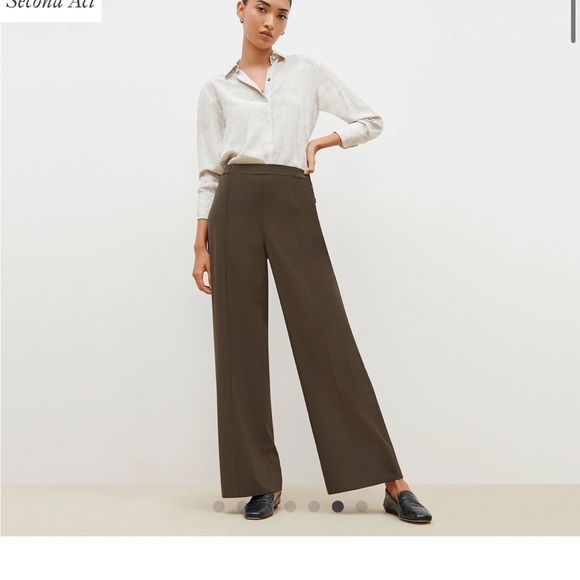 MM Lafleur “The Blake Shirt—Atlas Print” Light Gray Button-Down Shirt - Picture 3 of 7